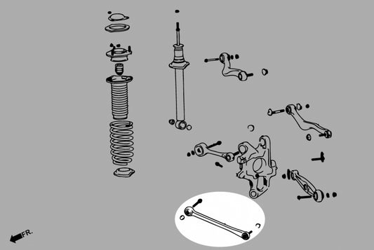 Rear Lower Arm Lexus LS