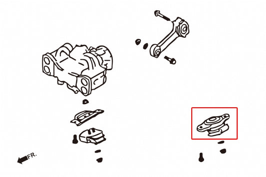 Harden Engine Mount Subaru Forester, Legacy/outback