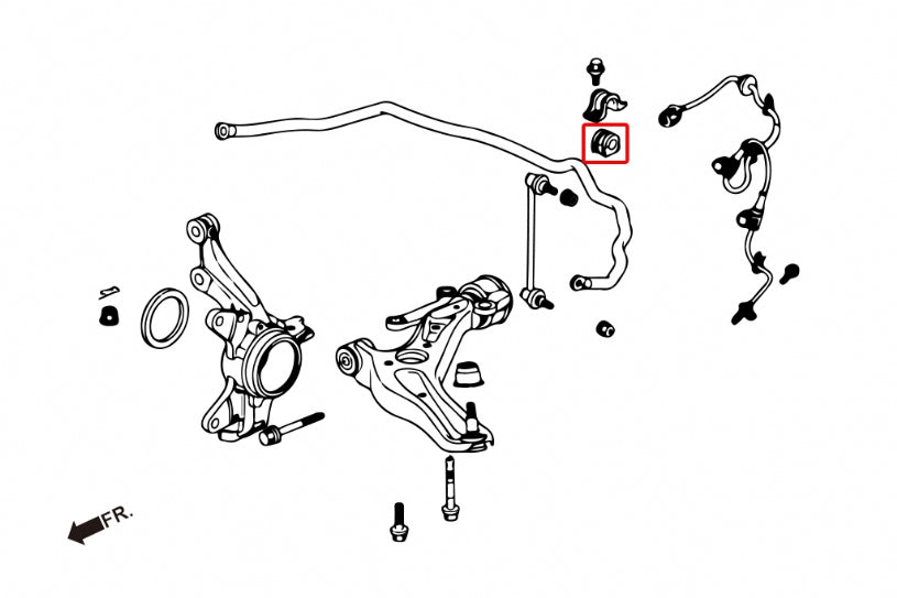 Reinforced Stabilizer Bushing Honda Fit