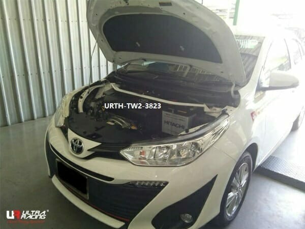 Toyota Yaris Ativ (XP150) 1.5 2WD Thailand Imported 17+ UltraRacing 2-Point Front Upper Strutbar (3823)