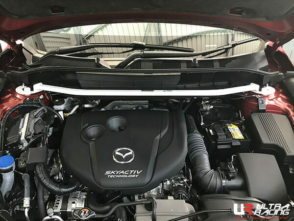 Mazda CX-5 (KF) 2.0/2.2D 17+/CX-8 2.2D/2.5 17+ 2WD/4WD UltraRacing 2-Point Front Upper Strutbar (3953)