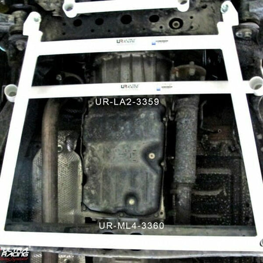 Toyota Fortuner (AN150) 2.4D/2.7/2.8D 15+/Toyota Hilux 2.4D/2.8D 15+ 2WD/4WD UltraRacing 4-Point Mid Lower Brace (3360)