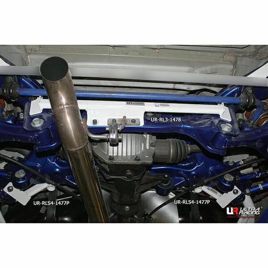 Hyundai Genesis/Rohens (BK) 2.0T 2WD 09-16 UltraRacing 4-Point Rear Lower Bar (1477P)