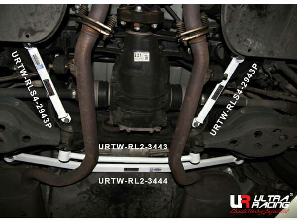 Lexus GS 200T (L10) 2.0T 11-20/GS 250 2.5 11-20/GS 300 3.0 11-20/GS 350/450H 3.5 11-20 2WD UltraRacing 2-Point Rear Lower Bar (3443)