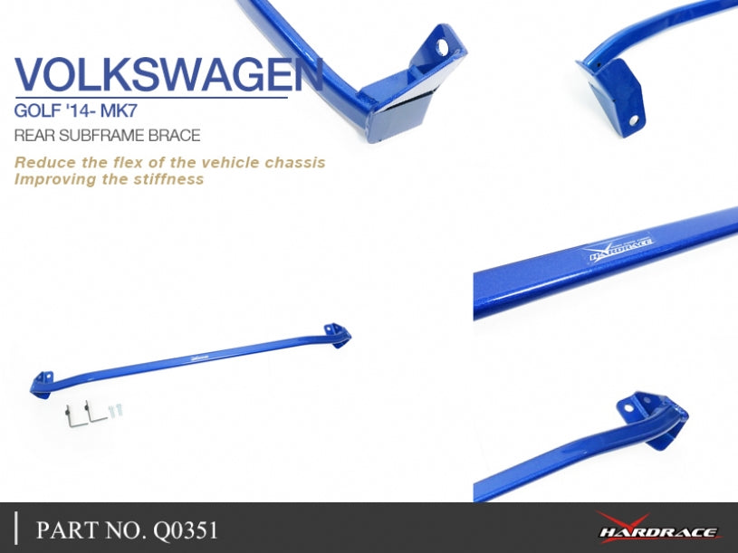 Rear Sub-frame Brace Volkswagen Golf