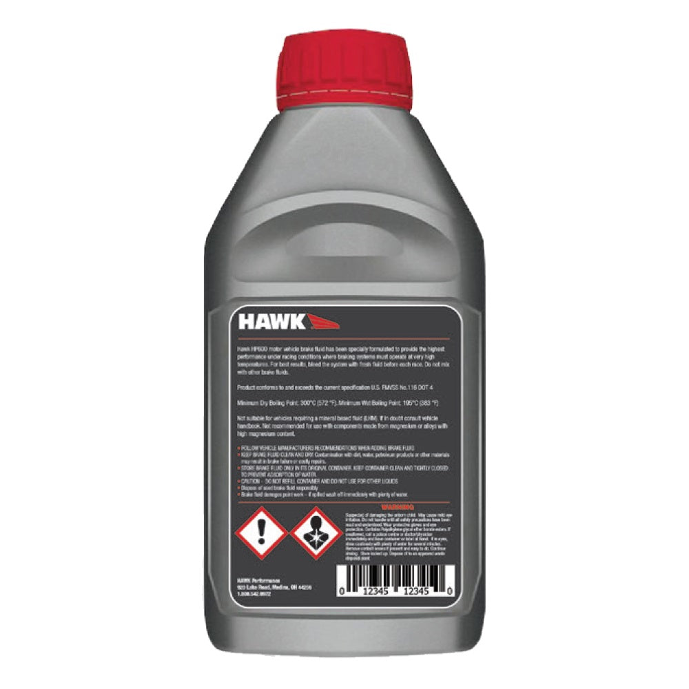 HP600 - Hawk Race Brake Fluid; 500ml
