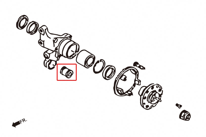 Rear Knuckle Bushing Subaru Forester, Impreza, Legacy/outback