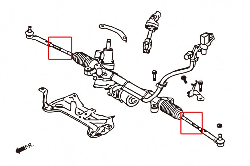 Hard Tie Rod Subaru Forester, Impreza, XV
