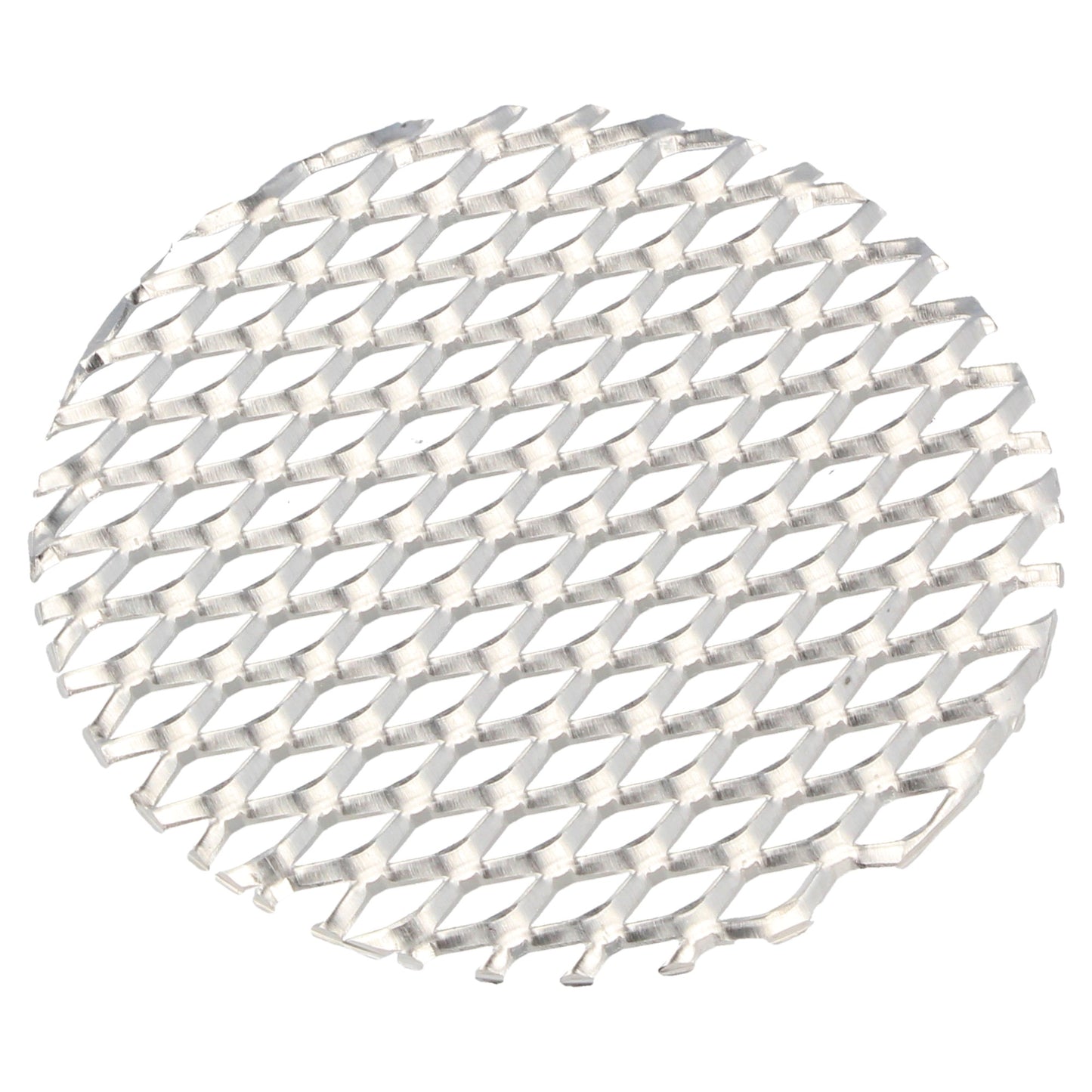 air inlet mesh - 63 mm - Silver