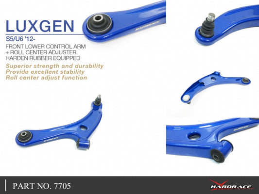 Front Lower Control Arm + Roll Center Adjuster Luxgen S5, U6