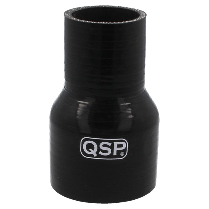 Silicone hose reducer - fuel and oil resistant - 57-51 mm - Black