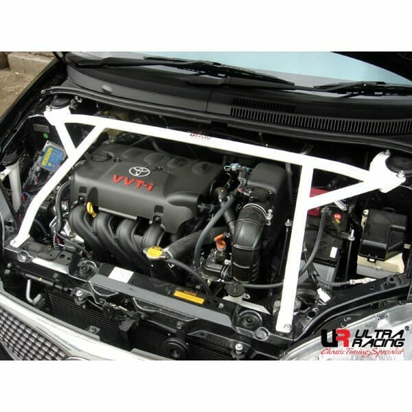 Toyota Vios (XP40) 1.5 2WD 02-07 UltraRacing 4-Point Front Upper Strutbar (038)