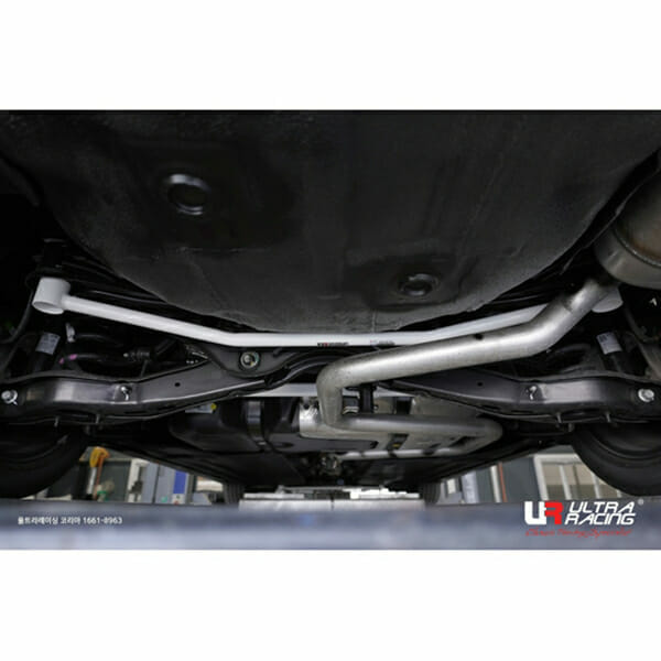 Hyundai Sonata (DN8) 1.6T 20+/Kia Optima K5 1.6T 19+ 2WD UltraRacing 2-Point Rear Lower Bar (4139)