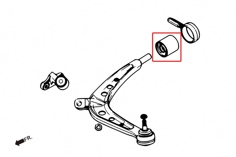 Front Lower Arm Bush Bmw 3 Series