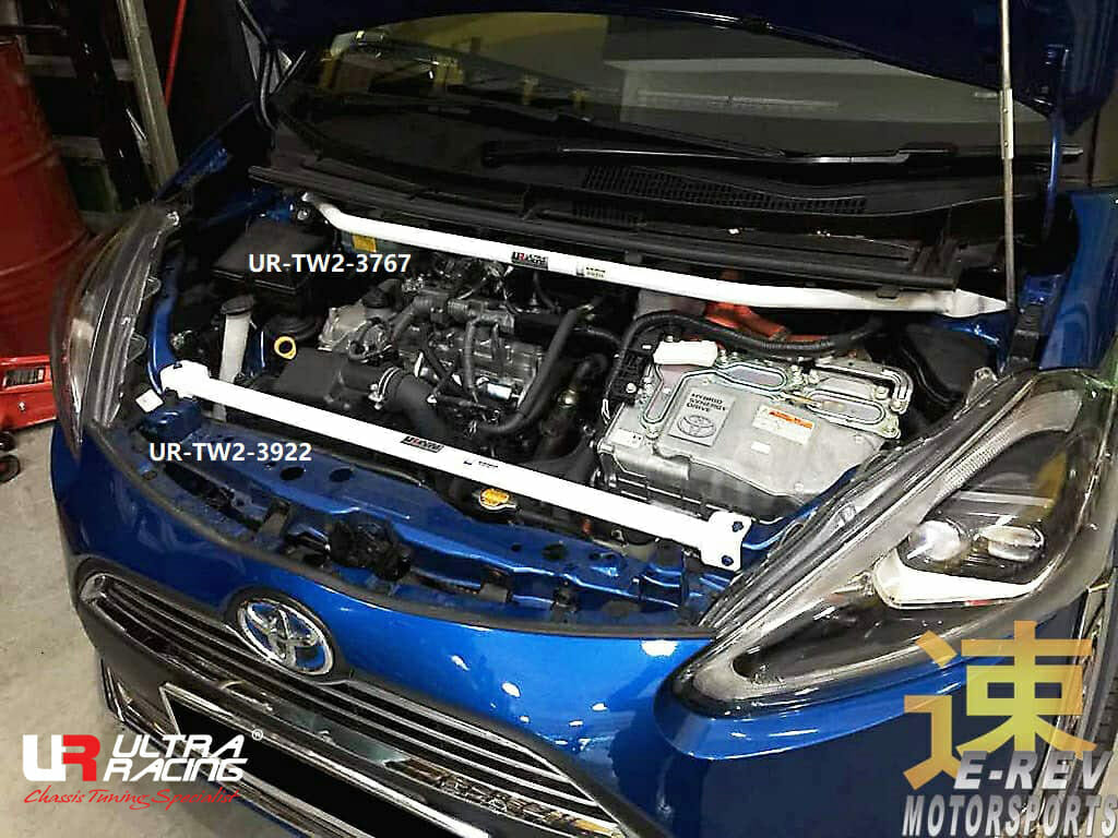 Toyota Sienta (XP170) 1.5 2WD 15+ UltraRacing 2-Point Front Upper Strutbar (3922)