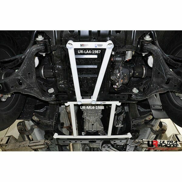 Mazda BT-50 (UP) 2.2D 4WD 11-18 UltraRacing Mid Lower Brace (1988-B)
