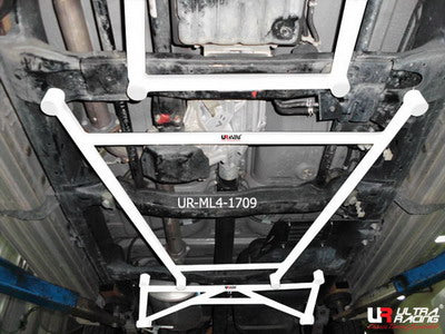 Isuzu D-Max 3.0D 02+ UltraRacing 4-Point Mid Lower Brace