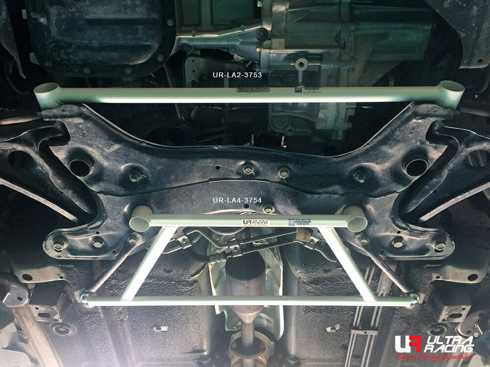 Great Wall Haval M4 1.5 2WD MT 12-14 UltraRacing 2-Point Front Lower Tiebar (3753)