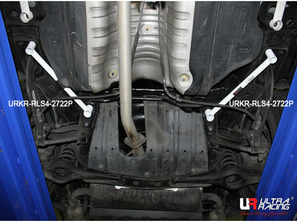 Ssangyong Actyon 2.0D 05-10/Korando C200 2.0D 10-19 2WD/4WD UltraRacing 4-Point Rear Lower Bar (2722P)