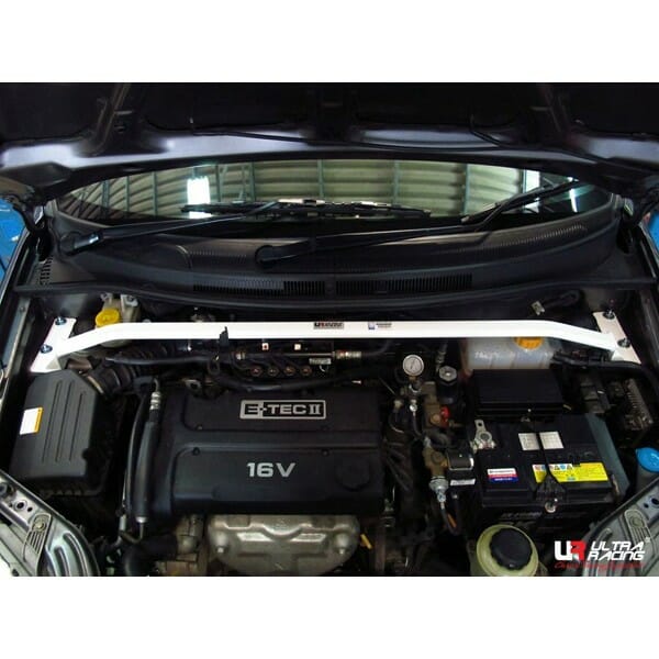 Chevrolet Aveo (T250) 1.5 2WD FL 05-11 UltraRacing 2-Point Front Upper Strutbar (1977)