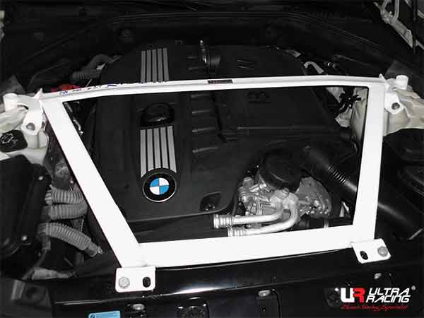 BMW 7 F01 (740i) (incl F02 LWB) 3.0T 08-15 2WD UltraRacing 4-Point Front Upper Strutbar (2909)
