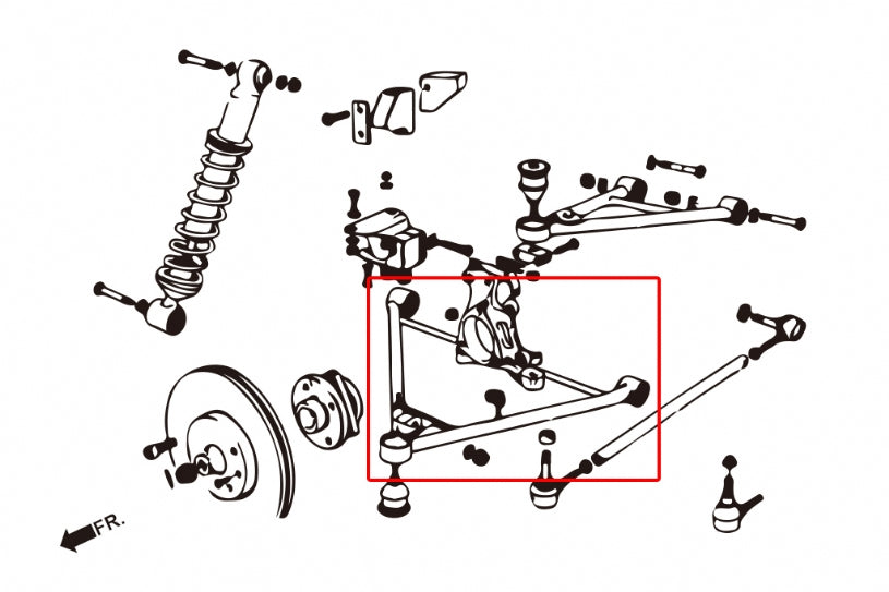 Rear Lower Arm Lotus Elise, Exige