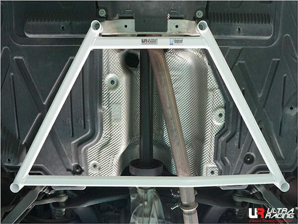 Mercedes C253/X253 GLC 200/250/300 2.0T Coupe 15+/X253 GLC 43 3.0TT 15+ 4WD UltraRacing 4-Point Rear Lower Bar (3880)
