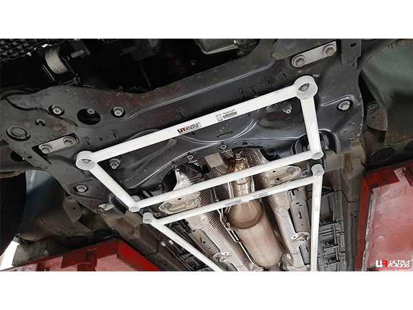 Peugeot 3008 (P84)1.6 16+/5008 2.0D 17+ 2WD UltraRacing 4-Point Front Lower Brace (4018)