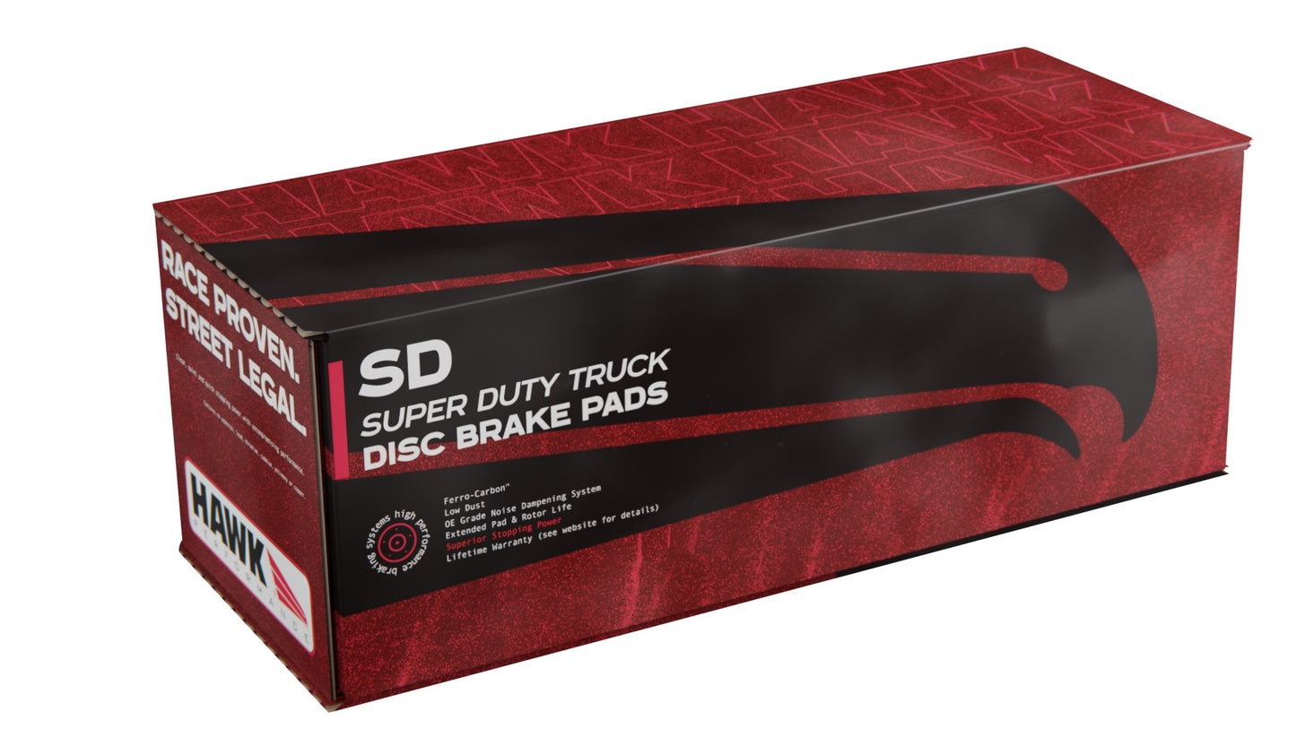 HB923P.706 - Hawk SuperDuty Brake Pads; Rear
