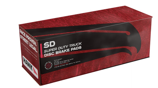 HB923P.706 - Hawk SuperDuty Brake Pads; Rear