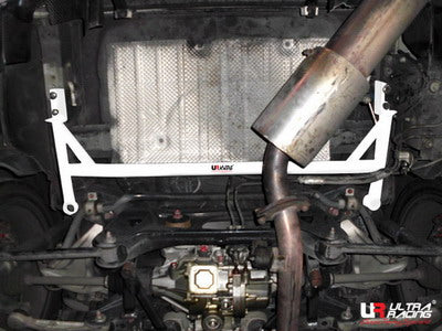 Mitsubishi EVO X UltraRacing 4-Point Rear Lower Brace 1423