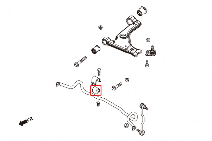 Front Stabilizer Bushing Opel Astra