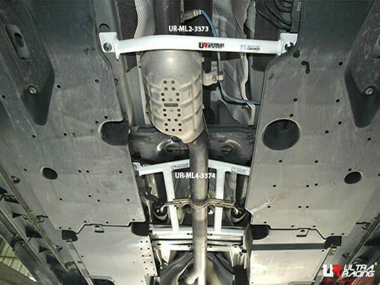Mazda CX-5 (KE) 2.0/2.5 4WD 12-17 UltraRacing 4-Point Mid Lower Brace (3374)