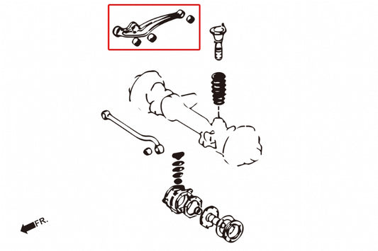 Front Lower Arm Bush Lexus LX, Toyota Land cruiser