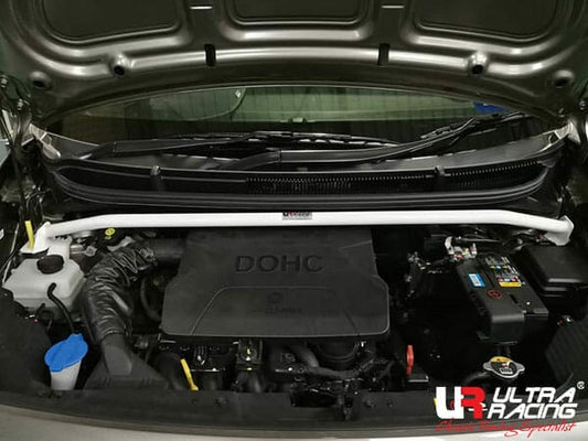 Kia Picanto (JA) 1.3 2WD 17+ UltraRacing 2-Point Front Upper Strutbar (3940)