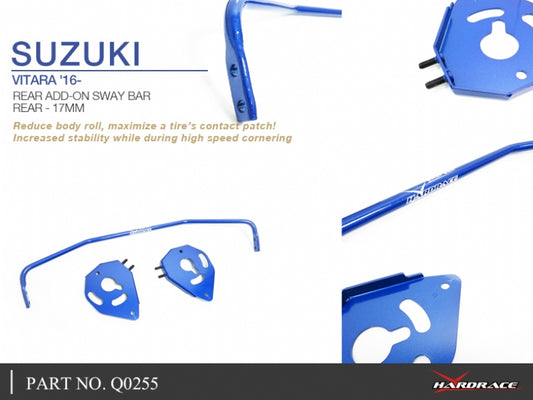 Rear Add-on Sway Bar Suzuki SX4, Vitara