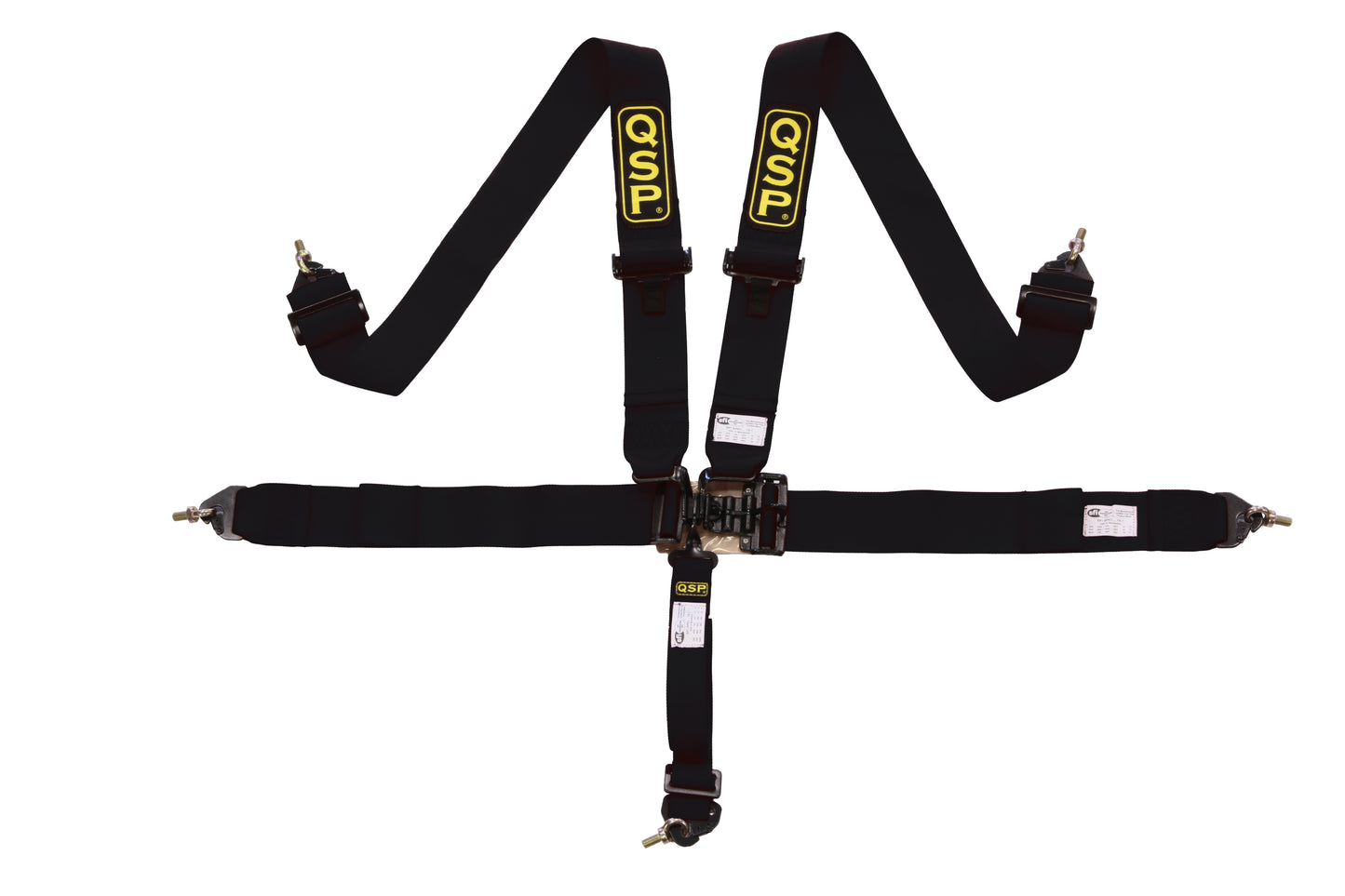 5-point safety harness Nascar style (black)