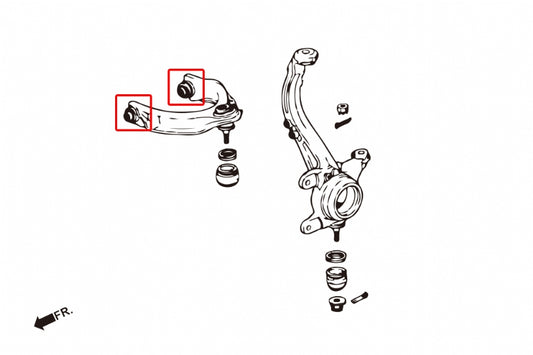 Front Upper Arm Bush Honda Accord
