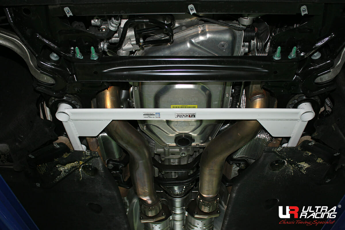 Bentley Continental SS 6.0-W12 4WD Coupe 09-11 UltraRacing 4-Point Front Lower Brace(2139)