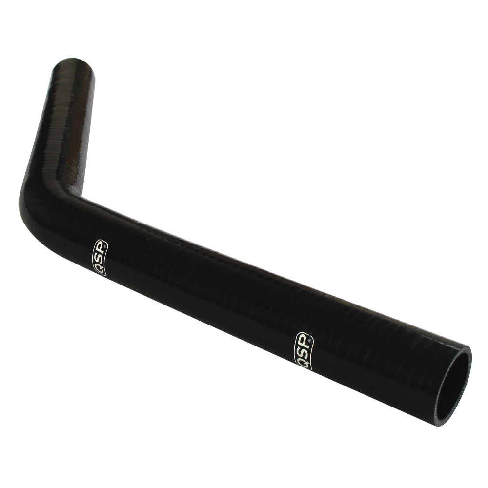 Silicone hose XL - 45° bend - 22 mm - Black