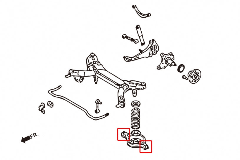 Rear Lower Arm Bushing Mazda 6