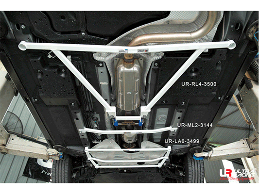 Mazda CX-3 (DK) 1.5D/2.0 2WD 16+ UltraRacing 4-Point Rear Lower Bar (3500)