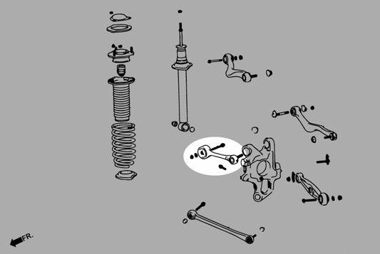 Rear Upper Arm Lexus LS