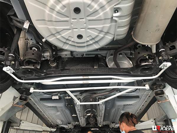 Nissan Almera (N18) 1.0T 2WD 19+ UltraRacing 2-Point Rear Lower Bar (4196)