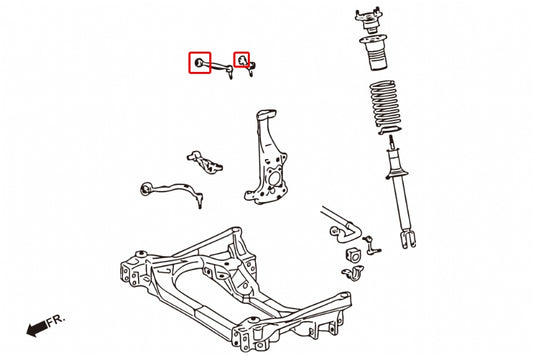Front Upper Arm Bushing Lexus LS
