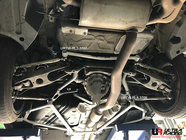 BMW M2 F87 UltraRacing 8-Point Rear Lower Brace