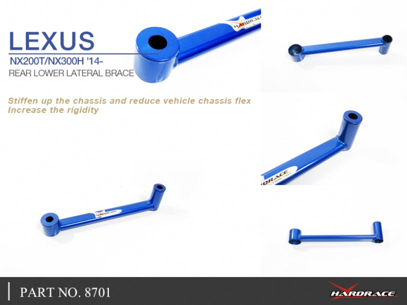 Rear Lower Lateral Brace Lexus NX