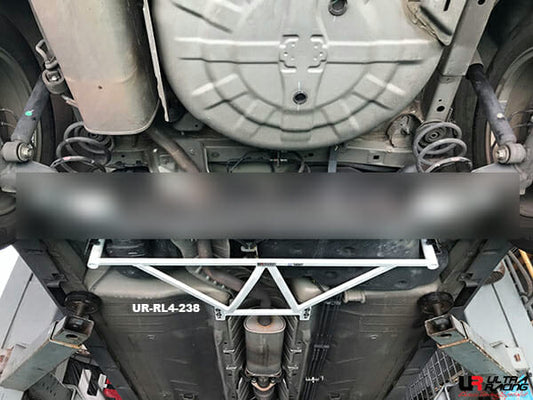 Nissan Cube (Z12) 1.8 2WD 08+/Grand Livina 1.6 06-13/Latio 1.8 04-18/Livina 1.5 08-13 UltraRacing 4-Point Rear Lower Bar (238)