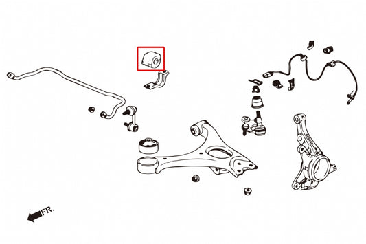 Front Stabilizer Bushing Honda Civic