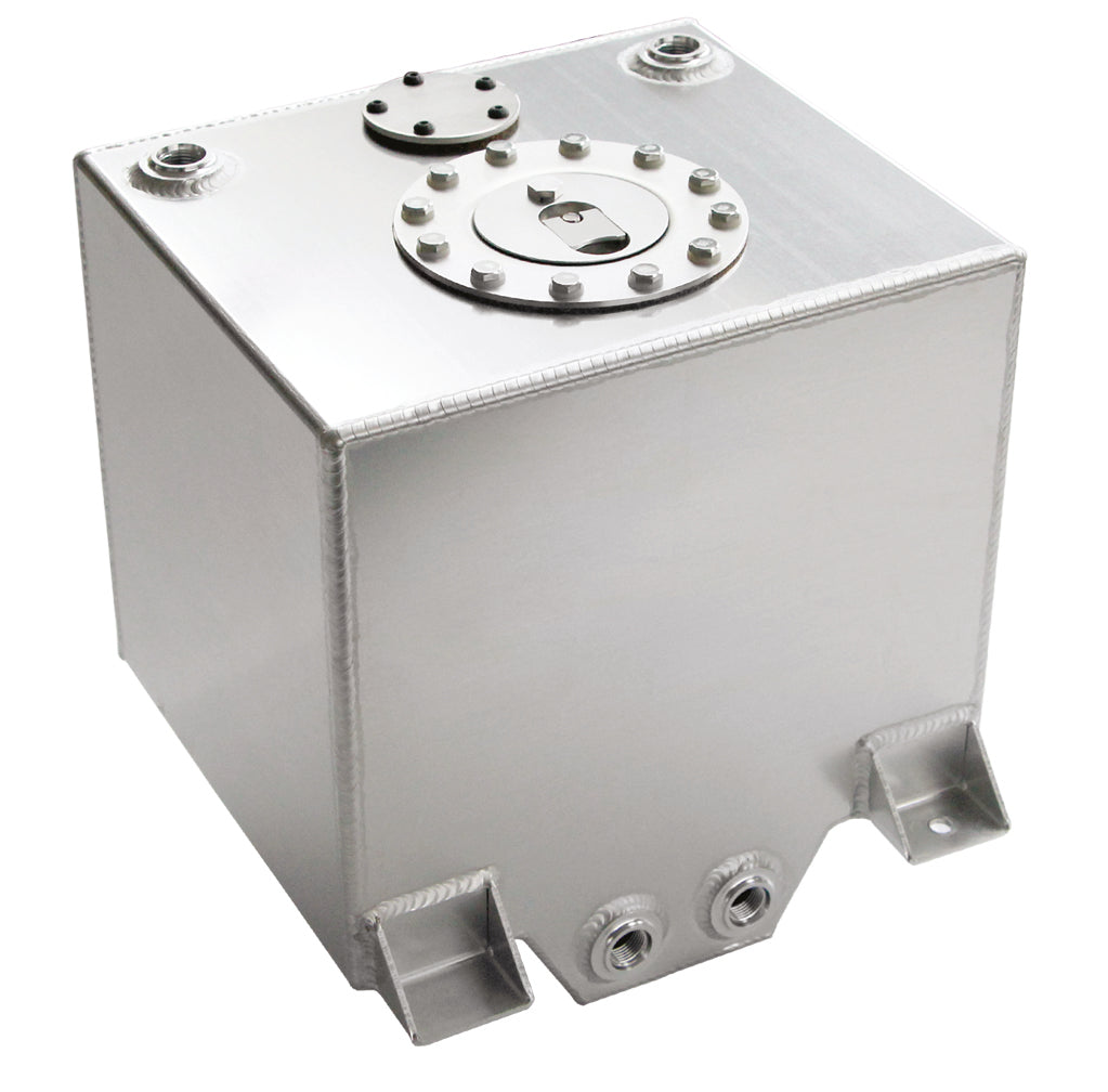 petrol tank 20 liters - silver